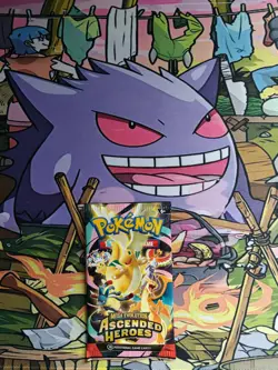 HEAVY! 22.65g Pokemon TCG Ascended Heroes Booster Pack (SEALED) god packU - Image 3