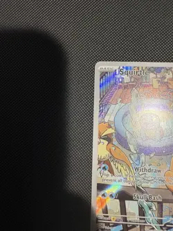 2024 Pokemon Stellar Crown Squirtle 148/142 Illustration Rare - Image 4