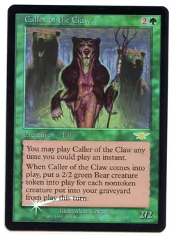 Caller Of The Claw Foil Magic Legions 2003 MAGIC GATHERING CARD - Image 1