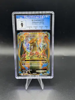 M Charizard EX Pokemon 2016 Evolutions 101/108 CGC 9 Mint - Image 1