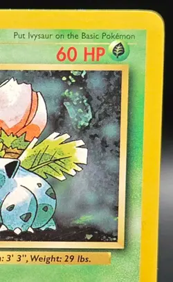 Vintage Ivysaur 030/102 Base Set (Shadowless) Regular Uncommon Pokemon - Image 4
