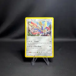 Pokemon TCG Zacian Sword & Shield Swsh033 Holo Promo NM/M - Image 1