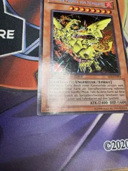 Yugioh! Heiliger Phonix von Nephthys Secret Rare - EEN-DESE3 Limitierte Auflage - Image 5