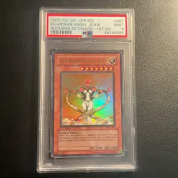 Yugioh Invasion Of Chaos 1st Edition 2004 Guardian Angel Joan IOC-087 PSA 9 - Image 1