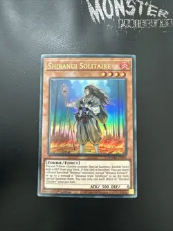 YUGIOH SHIRANUI SOLITAIRE ULTRA RARE MAMA-EN054 1ST EDITION - Image 1