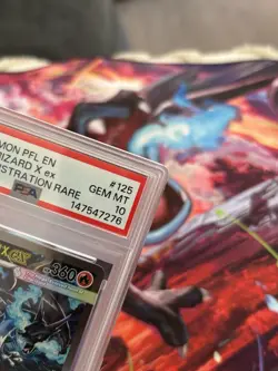 Mega Charizard X Ex PSA 10 - 125/094 SIR Phantasmal Flames - Pokemon - UK SELLER - Image 3