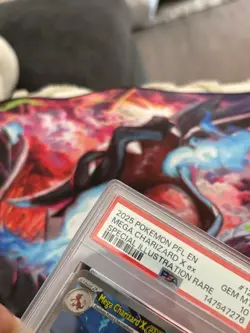 Mega Charizard X Ex PSA 10 - 125/094 SIR Phantasmal Flames - Pokemon - UK SELLER - Image 4