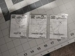 Bandai One Piece Card Game TCG CCG Complete Treasure Map Piece Set Of 3 - Image 1