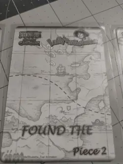 Bandai One Piece Card Game TCG CCG Complete Treasure Map Piece Set Of 3 - Image 3