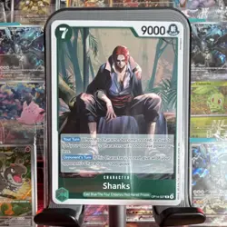 Bandai One Piece CCG Shanks OP14-027 9000 Power 7 Cost English Akanegumo - Image 1