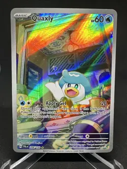 Pokemon TCG Quaxly 206/193 Illustration Rare Scarlet & Violet Paldea Evolved - Image 2