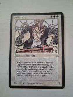 Preacher the Dark Magic the Gathering MtG Near Mint NM - Image 1