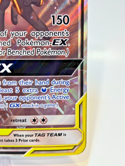 Pokemon TCG Umbreon & Darkrai GX SM241 Jumbo Holo Promo Card HP See Detail Pics - Image 2