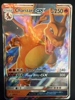 Pokemon TCG Charizard GX SM211 Black Star Promo Holo Card Hidden Fates - Image 1