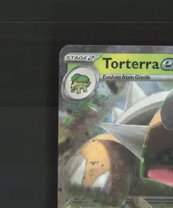 Torterra ex 012/162 Temporal Forces Ultra Rare Holo Pokemon Card NM - Image 3