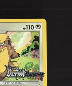 Gumshoos SM97 Sun & Moon Black Star Promo Holo Stamped Pokemon Card LP+ - Image 4