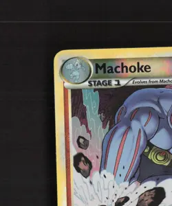 Machoke 40/102 Triumphant Reverse Holo Pokemon Card LP - Image 3