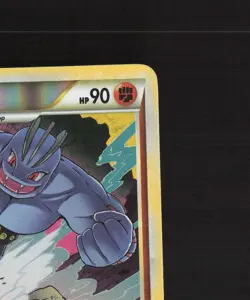Machoke 40/102 Triumphant Reverse Holo Pokemon Card LP - Image 4