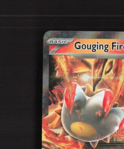 Gouging Fire ex SVP144 Scarlet & Violet Black Star Promo Holo Pokemon Card NM - Image 3