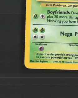 Nidoqueen 7/64 WOTC Jungle Set Holo Rare Pokemon Card LP - Image 5