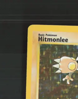 Hitmonlee 7/62 WOTC Fossil Set Holo Rare Pokemon Card LP - Image 3
