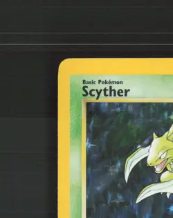 Scyther 10/64 WOTC Jungle Set Holo Rare Pokemon Card MP - Image 3