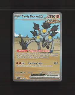 Sandy Shocks ex 250/182 Paradox Rift Full Art Ultra Rare Holo Pokemon Card NM - Image 1