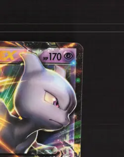 Mewtwo EX XY183 XY Black Star Promo Holo Pokemon Card LP - Image 4