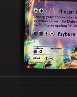 Mewtwo EX XY183 XY Black Star Promo Holo Pokemon Card LP - Image 5