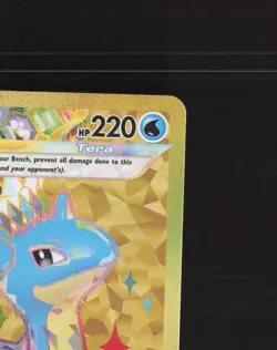 Lapras ex SVP 164 Scarlet & Violet Full Art Black Star Promo Pokemon Card NM - Image 4