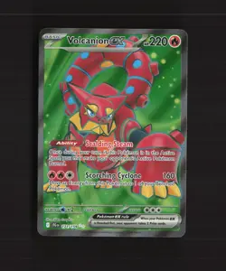 Volcanion ex 171/159 Journey Together Full Art Ultra Rare Holo Pokemon Card NM - Image 1