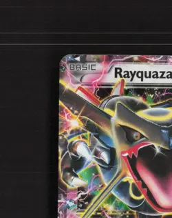 Rayquaza EX XY69 XY Black Star Promo Holo Pokemon Card MP - Image 3