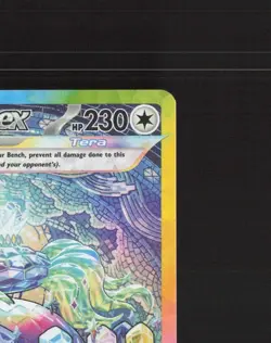 Terapagos ex 170/142 Stellar Crown Full Art Ultra Rare Holo Pokemon Card NM - Image 4