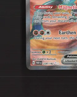 Sandy Shocks ex 228/182 Paradox Rift Full Art Ultra Rare Holo Pokemon Card NM - Image 5