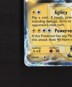 Zapdos EX 48/135 Plasma Storm Ultra Rare Holo Pokemon Card DMG - Image 5
