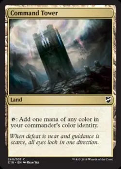 Command Tower - Light Play MTG Commander 2018 - Image 1