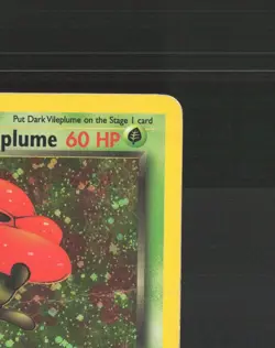 Dark Vileplume 13/82 WOTC Team Rocket Holo Rare Pokemon Card DMG - Image 4