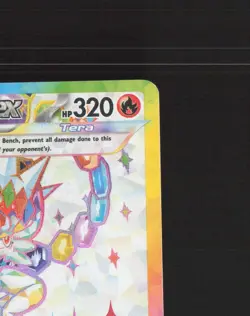 Cinderace ex 157/142 Stellar Crown Full Art Ultra Rare Holo Pokemon Card LP - Image 4