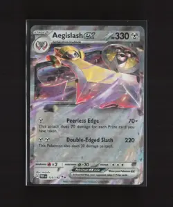 Aegislash ex 135/182 Paradox Rift Double Rare Pokemon Card - Image 3