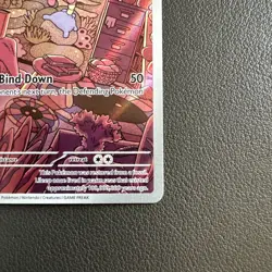 Pokemon Cards Lileep 145/142 Stellar Crown Illustration Rare NM - Image 5