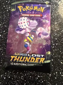 Pokemon TCG Sun & Moon Lost Thunder Booster Pack 8 Packs 10 Cards English - Image 4