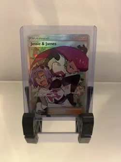 Pokemon Jesse James Full Art Card 68/68 Hidden Fates, Near Mint Condition - Image 1