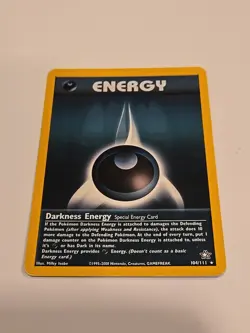Pokemon Dark Energy Neo Genesis 2000 Card 104/111 Rare Vintage MP - Image 2