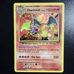 Pokemon TCG Charizard Holo Rare Card XY Evolutions 11/108 NM Condition - Image 1