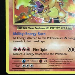 Pokemon TCG Charizard Holo Rare Card XY Evolutions 11/108 NM Condition - Image 5