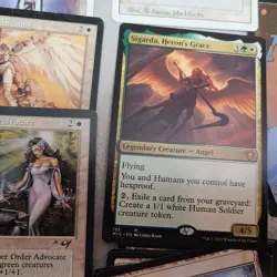 Commander Magic Deck MTG Cards = ALL 100 *Sigarda, Heron's Grace ANGELS Tribe* - Image 1