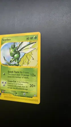Scyther 057/147 Aquapolis Regular Pokemon Card - Ungraded - Image 2
