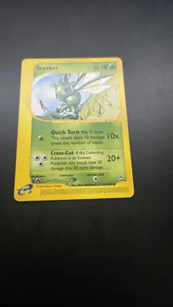 Scyther 057/147 Aquapolis Regular Pokemon Card - Ungraded - Image 3