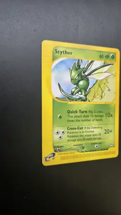 Scyther 057/147 Aquapolis Regular Pokemon Card - Ungraded - Image 4