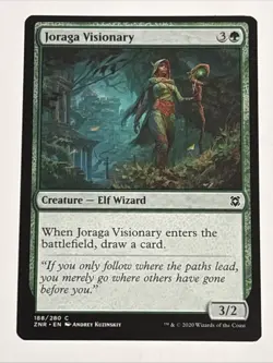 MTG Zendikar Rising Joraga Visionary 188/280 NM - Image 1